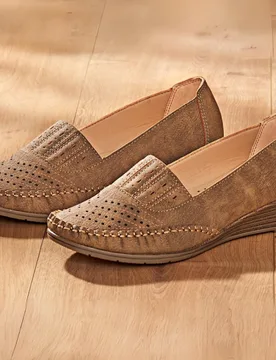 Pagen Schuh "Agnes" taupe - 3Pagen - FashionsVida