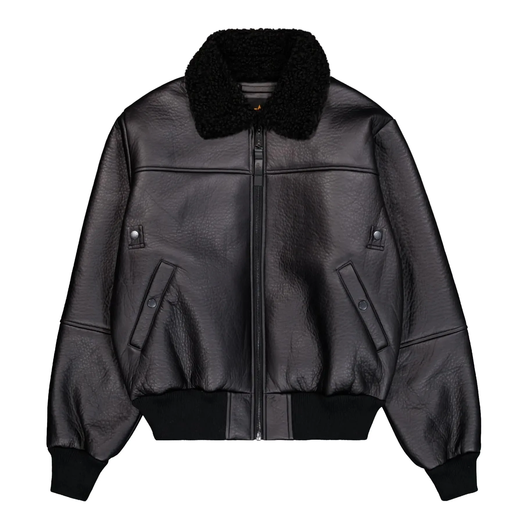 Industries B-15 MOD Winter Jacket Black L Herren - ALPHA - FashionsVida
