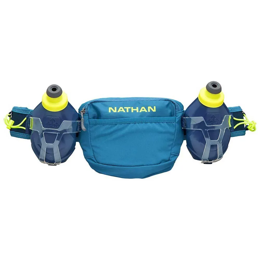 Marsupio Trail Mix Plus 3.0 Deep Blue / Safety Yellow One Size - Nathan - FashionsVida