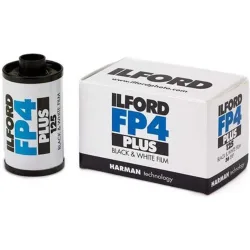 Película fotográfica FP4 Plus 125, 135-36, Blanco y