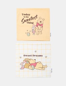 Confezione da 2 copricuscini Winnie the Pooh - arancione