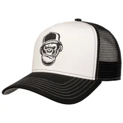 Angry Ape Trucker Cap by - black-white - Size: One Size