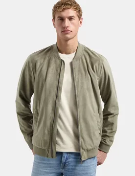 XXL Jacket Short Fake Suede male - XXL - FashionsVida