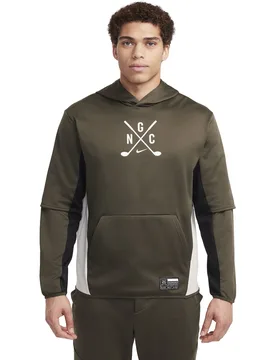 Nike Golf Hoodie NGC, oliv/beige s - Nike - FashionsVida