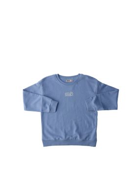 Felpa girocollo AZZURRO OXFORD 134/140