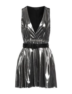 Minivestido Mujer Plata 0,2 Mujer