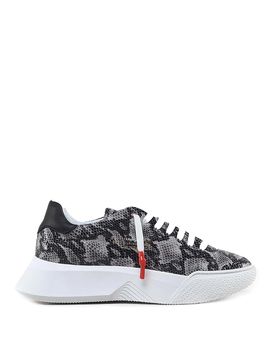 Sneakers Nemesis In Nappa Con Stampa Pitone