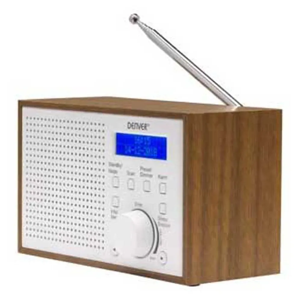 Radio Dab-46 White One Size unisex - Denver - FashionsVida