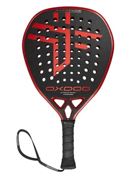 Ultimate Court 2025 Padel Racket Black / Red One Size - Oxdog - FashionsVida