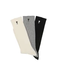 Socken 3er Pkg. ADC Blanc/Gris//Noir bunt 35-38 herren