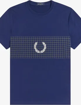 Camiseta de hombre de manga corta con estampado gráfico - Fred Perry - FashionsVida