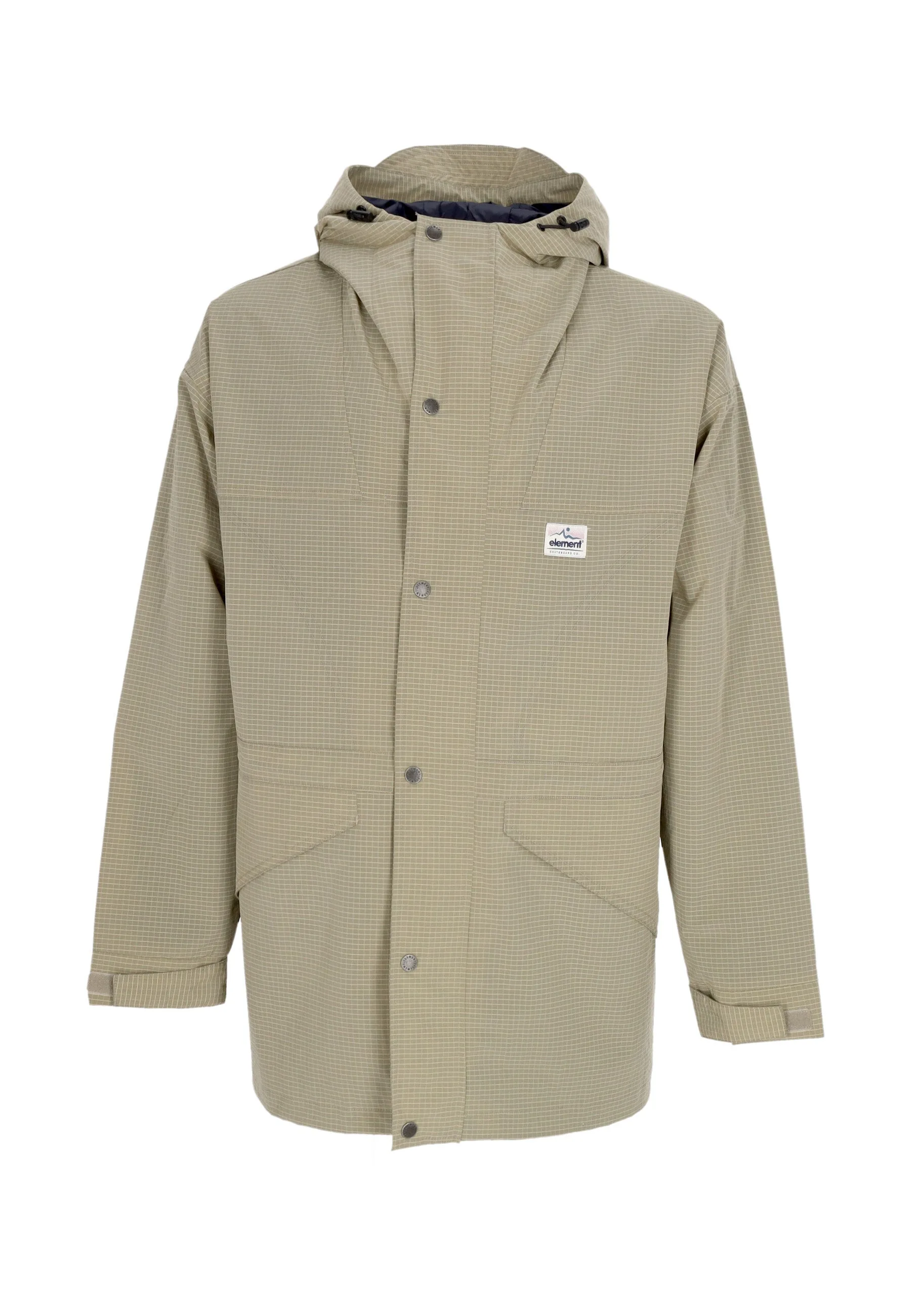 Giacca Lunga Uomo Trekka Jacket Vintage Khaki - Element - FashionsVida