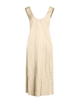 Vestido midi Mujer Beige 34,36,38,40 Mujer - Gentryportofino - FashionsVida