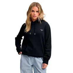 Felpa Con Cappuccio Signature Embroidered Eclipse Navy M