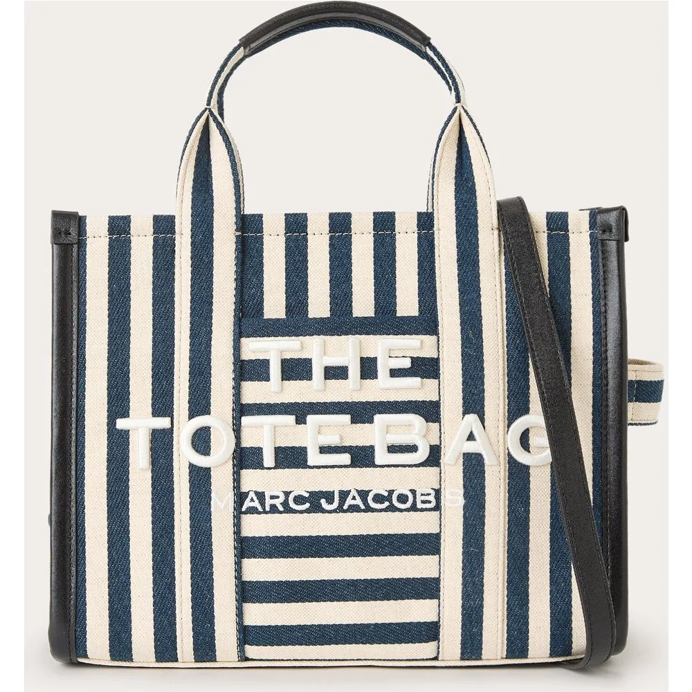 Bolso shopping Stripe canvas Tote - Marc Jacobs - FashionsVida