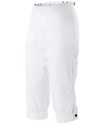 Unisex Regenreithose, white XL