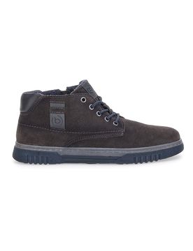 Scarpe Stringate Alte Grigio Scuro 325A5Z301400 44