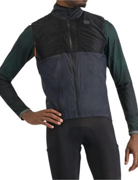 Giara layer chaleco ciclismo cortavientos Negro (M)