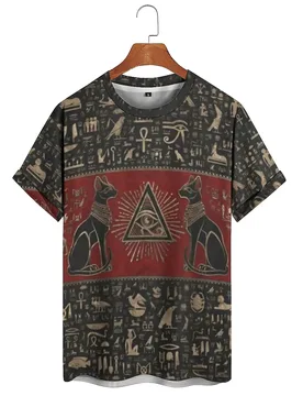 New Realistic Pattern Men's 3D Printed Short-Sleeve T-Shirt - Printed Top - Aliexpress - FashionsVida