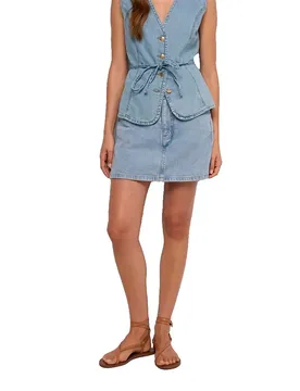 Jupe-short 21011563 Light Wash L
