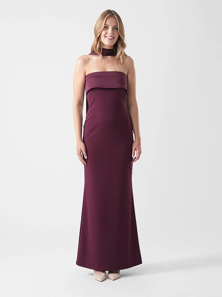 Robe de soirée rouge foncé 32 - Vera Mont - FashionsVida