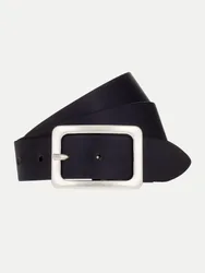 Gürtel aus Leder Schwarz 90