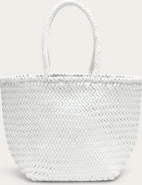 Bolso de mano Grace Basket pequeño de piel - Dragon Diffusion - FashionsVida