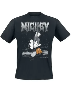 Disney T-Shirt - Mickey - Mayhem - S bis 5XL - für Männer - Größe S - schwarz - EMP exklusives Merchandise! - Männer - male - Micky Maus - FashionsVida