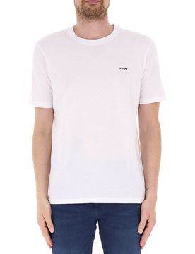 T-shirt girocollo HUGO BIANCO L