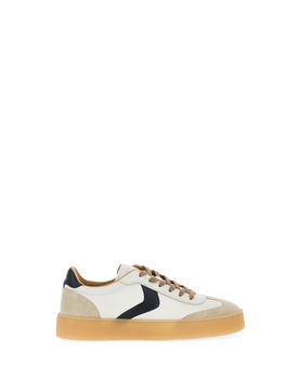 Sneakers in pelle AVORIO 40