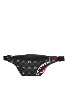 Borsa a tracolla Savy con motivo Check