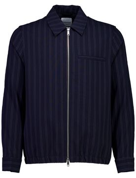 Superflex pinstriped overshirt male