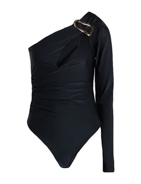 Bodysuit Damen Schwarz 32,34,36 Damen - HOUSE OF AMEN - FashionsVida