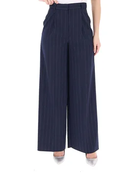 Pantalone a palazzo BLU NAVY 38 - EMME MARELLA - FashionsVida