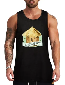 The Bees are Happy Tank Top Stretch Tank Top Flexible Fit Casual Sleeveless - Aliexpress - FashionsVida