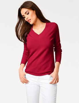 Heine Jersey rojo fuego