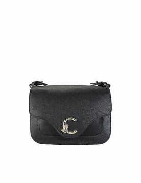 Ledertasche - Umhängetasche C-ME schwarz damen