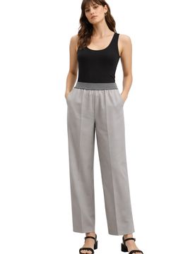 PANTALONE Donna CON ELASTICO IN VITA