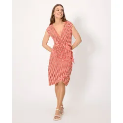 Vestidos de playa corto cruzado