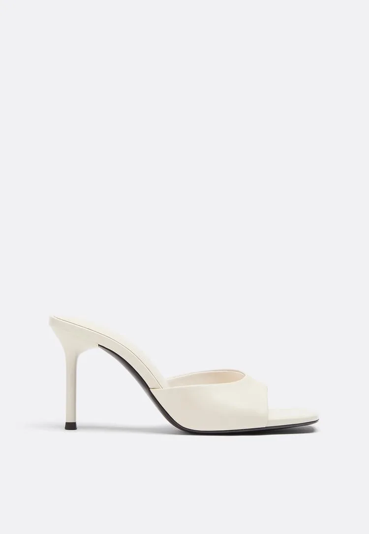 Stradivarius Absatz-Mules NATUR 37 - Stradivarius - FashionsVida