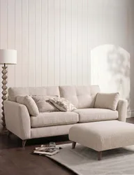 AND STONEHOUSE Ellis Footstool Natural