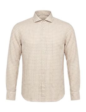 Camisa Hombre Beige 40,41,42,43 Hombre