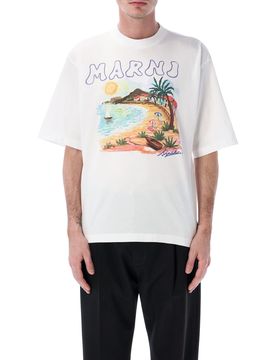 Artistic Summer Mood T-Shirt - Relaxed Fit Size 48