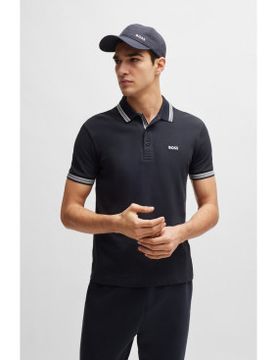 Para hombre. 50469055 Polo Paddy (S), Azul, Casual, Algodón, Manga corta