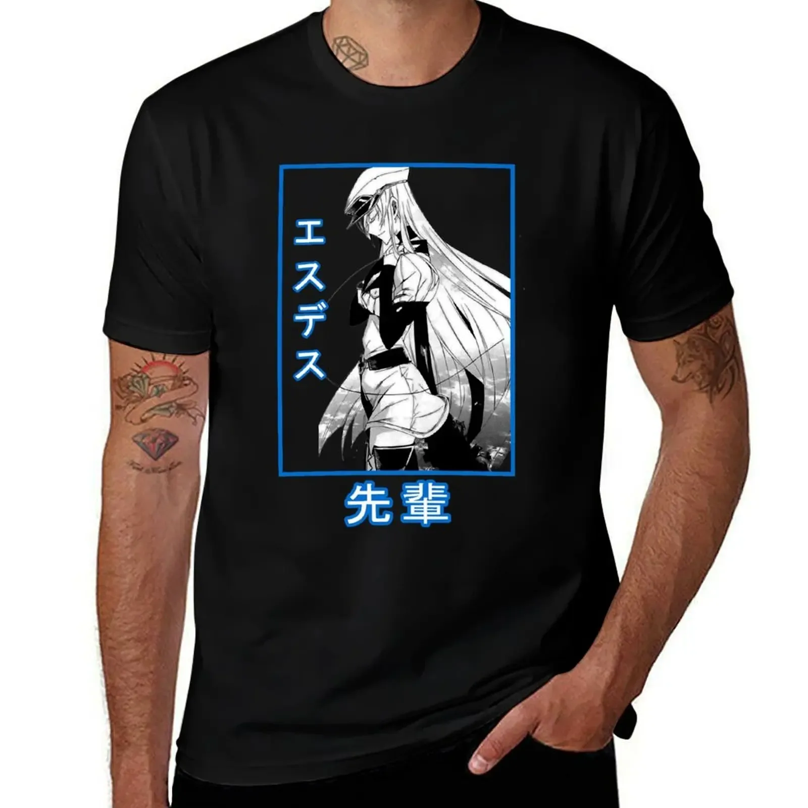 Esdeath T-Shirt Basic Plain Tee for Spring and Summer - Aliexpress - FashionsVida