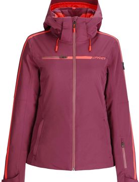 Wasserfeste und warme Skijacke aus Primaloft® Titania Jacket Acai für Damen Größe 12 US Rosa
