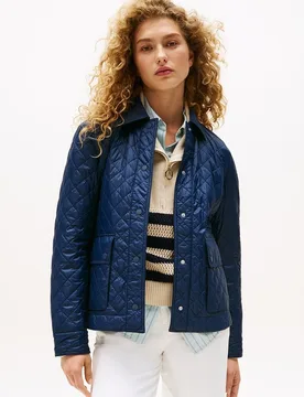 Chaqueta de mujer acolchada Quilted corta - Tommy Hilfiger - FashionsVida