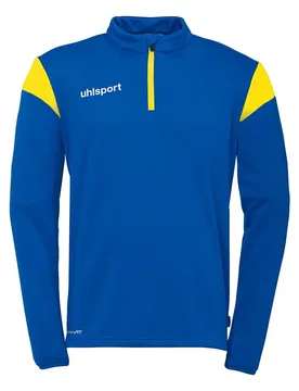 Sweat à Demi-zip Squad 27 Blue / Lime Yellow 6-7 Années Garçon - Uhlsport - FashionsVida