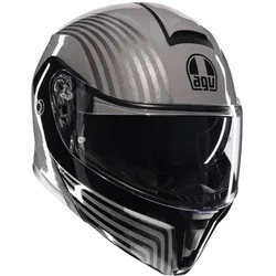 Casco Moto Modulare STREETMODULAR ISEO Grigio Nero taglia 2XL