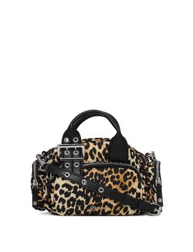 Ganni Borsa tote leopardata